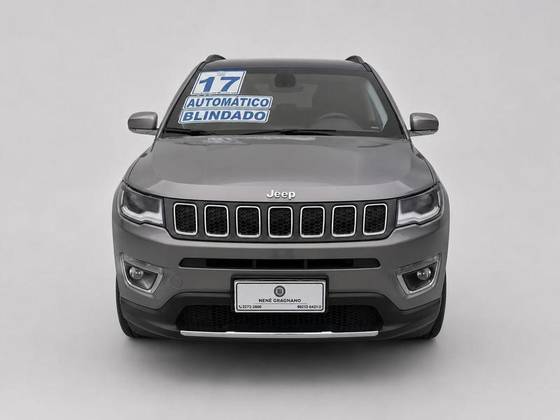 JEEP COMPASS 2.0 16V FLEX LIMITED AUTOMÁTICO JEEP COMPASS 2.0 16V FLEX LIMITED AUTOMÁTICO